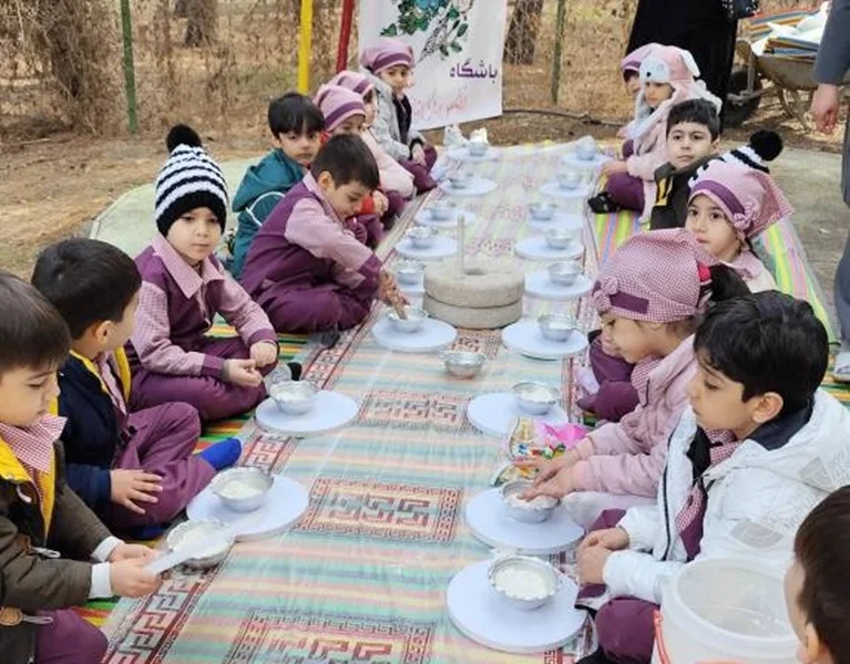 اردوی کودکان نفسهای تازه شهر در مجموعه جنگلی پادهانیس